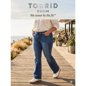 Torrid "We Swear by the Fit" Bootcut Jeans - 16T